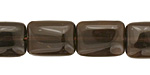 Smoky Quartz Thin Pillow 16x12mm