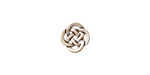 TierraCast Antique Silver (plated) Celtic Open Link 10mm