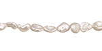 Pearly White Keishi 4-7x5mm