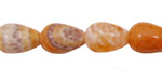 Fire Agate Teardrop 14x10mm