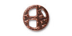 TierraCast Antique Copper (plated) Tribuckle 18mm