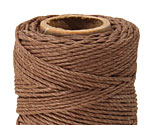Light Brown Hemp Twine 20 lb, 205 ft