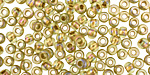 TOHO Rainbow Light Jonquil (with Gold Lining) Round 6/0 Seed Bead