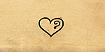 Heart w/ Single Swirl 5mm