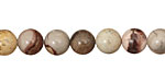 Coffee Bean Jasper Round 8mm