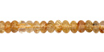 Rutilated Quartz (A) Rondelle 6mm