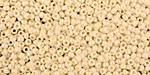 TOHO Opaque Rainbow Light Beige Round 11/0 Seed Bead