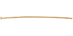 TierraCast Brass Headpin 2", 21 gauge