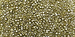 TOHO Gold Lustered Green Tea Treasure #1 Seed Bead