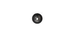 TierraCast Gunmetal Crown Bead Cap 4x7mm