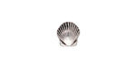 TierraCast Antique Silver (plated) Small Shell Bead 9mm