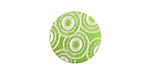 Lillypilly Lime Green Dandelion Anodized Aluminum Disc 19mm, 24 gauge