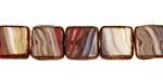 Czech Glass American Dream Square 10mm