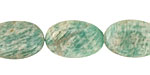 Russian Amazonite (light) Flat Oval 20x12mm