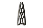 Vintaj Arte Metal Ornate Stencil Pendant 10x28mm
