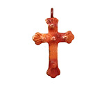 Patricia Healey Copper Small Cross Pendant 21x34mm