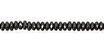Hematite Faceted Rondelle 4mm