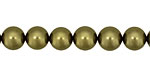 Olive Shell Pearl Round 8mm