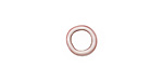 C-Koop Enameled Metal White Ring 10-11mm
