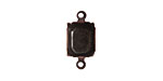 Nunn Design Antique Copper (plated) Octagon Prong Setting 17x9mm