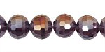Sugar Plum AB Crystal Micro-Faceted Round 12mm