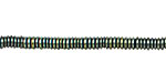 Green Hematite (plated) Rondelle 4mm