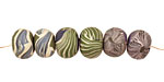 Humble Beads Polymer Clay Whispers & Wings Tiny Disk 7-8x8-10mm