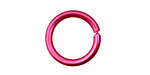 Pink Anodized Aluminum Jump Ring 18mm, 12 gauge (13.1mm inside diameter)