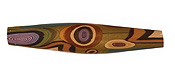 Humble Beads Polymer Clay Gustav's Kiss 56-57x9-10mm