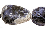 Sodalite Faceted Nugget 19-25x18-25mm