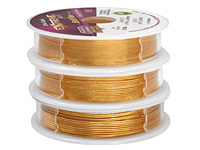 Soft Flex Trios Extreme 24K Gold Assorted Sizes Wire 3x10ft.