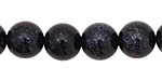 Blue Goldstone Round 10mm