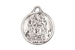 Nunn Design Sterling Silver (plated) Reconciler Medallion 18x22mm