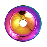Hematite (titanium plated) Donut 40mm