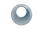 Tagua Nut Stonewashed Gypsy Hoop 25mm