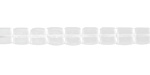 Czech Glass Crystal Square 6mm