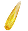Sunshine Faceted Flat Teardrop 9x36mm