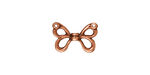 TierraCast Antique Copper (plated) Butterfly Wings 15x11mm