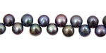 Peacock Dancing Buttons 6-6.5mm