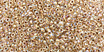 TOHO Rainbow Crystal (with Gold Lining) Round 11/0 Seed Bead