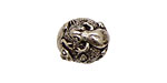 Green Girl Pewter Gecko Ball 17mm