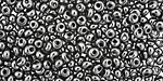 TOHO Metallic Hematite Magatama 3mm Seed Bead