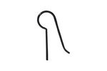 TierraCast Black Niobium Blank Earwire