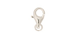 Sterling Silver Large Lobster Clasp w/ Ring 13x9mm