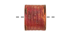 Patricia Healey Copper Ridged Barrel 14-15x18mm
