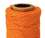 Orange Hemp Twine 20 lb, 205 ft