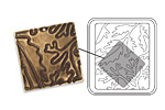 Vintaj DecoEtch Die Forest Foliage 2 3/8"x 2 5/8"