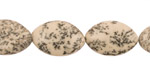 Sesame Jasper Horse Eye 19x13mm