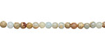 Impression Jasper Irregular Round 3-4mm