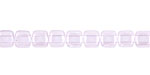 Czech Glass Alexandrite 2-Hole Tile 6mm